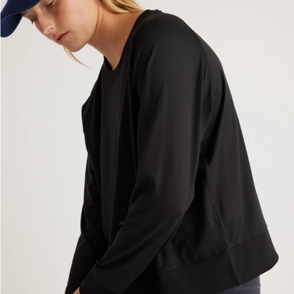 Quince Flowknit pullover crew M - Picture 3 of 6